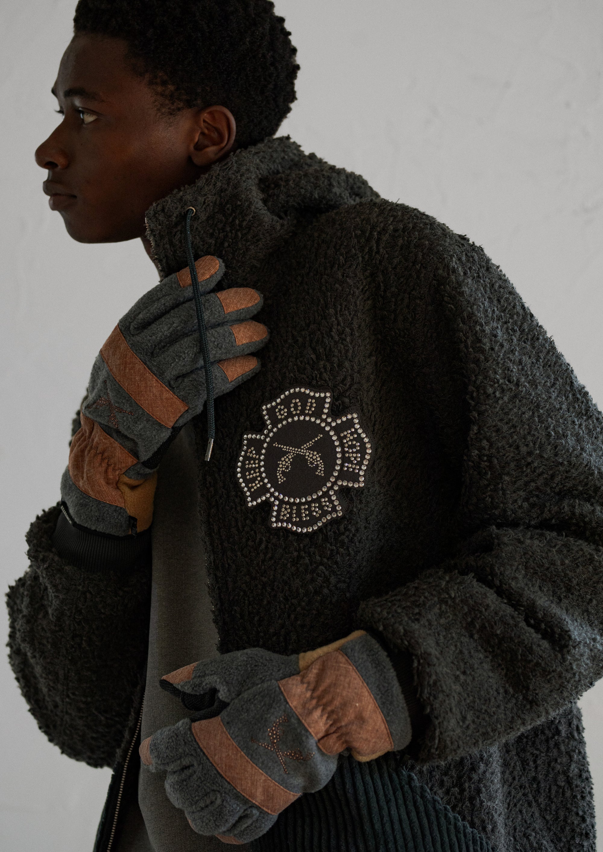 将图片加载到图库查看器,DREAD BOA HOODIE / GRAY
