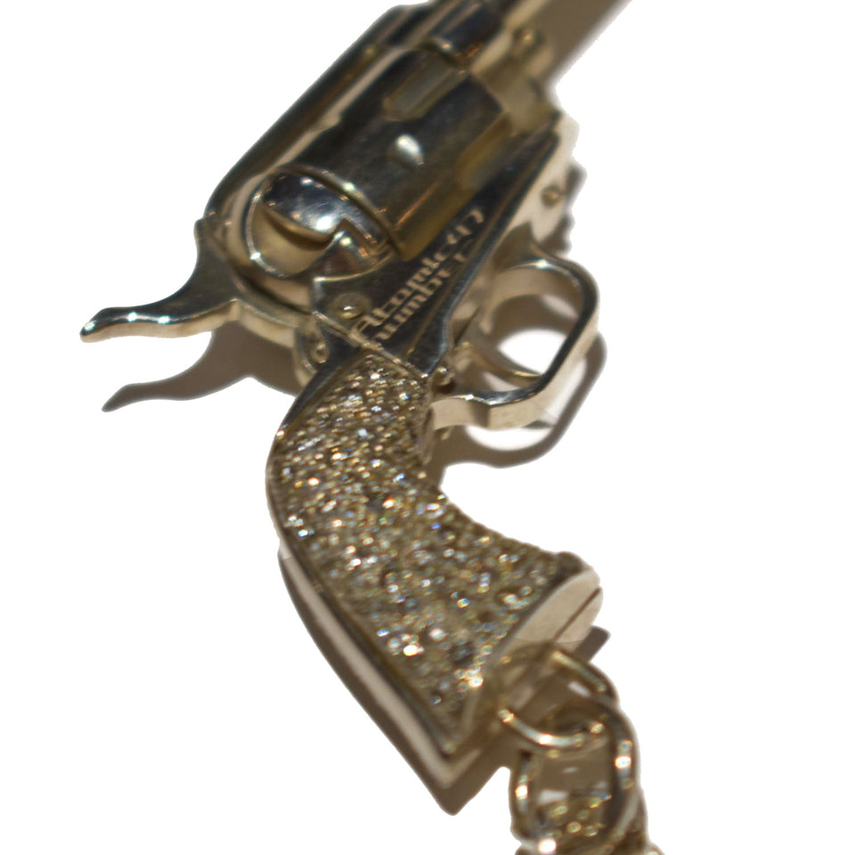 画像をギャラリービューアに読み込む, ATOMIC NUMBER 47 CROSSGUN NECKLACE / DIAMOND