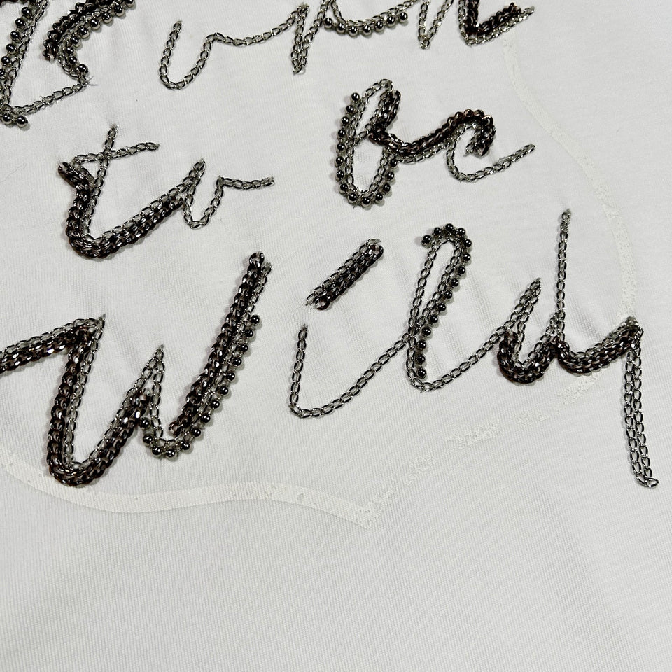 Load image into Gallery viewer, BORN TO BE WILD T-SHIRT / WHITE