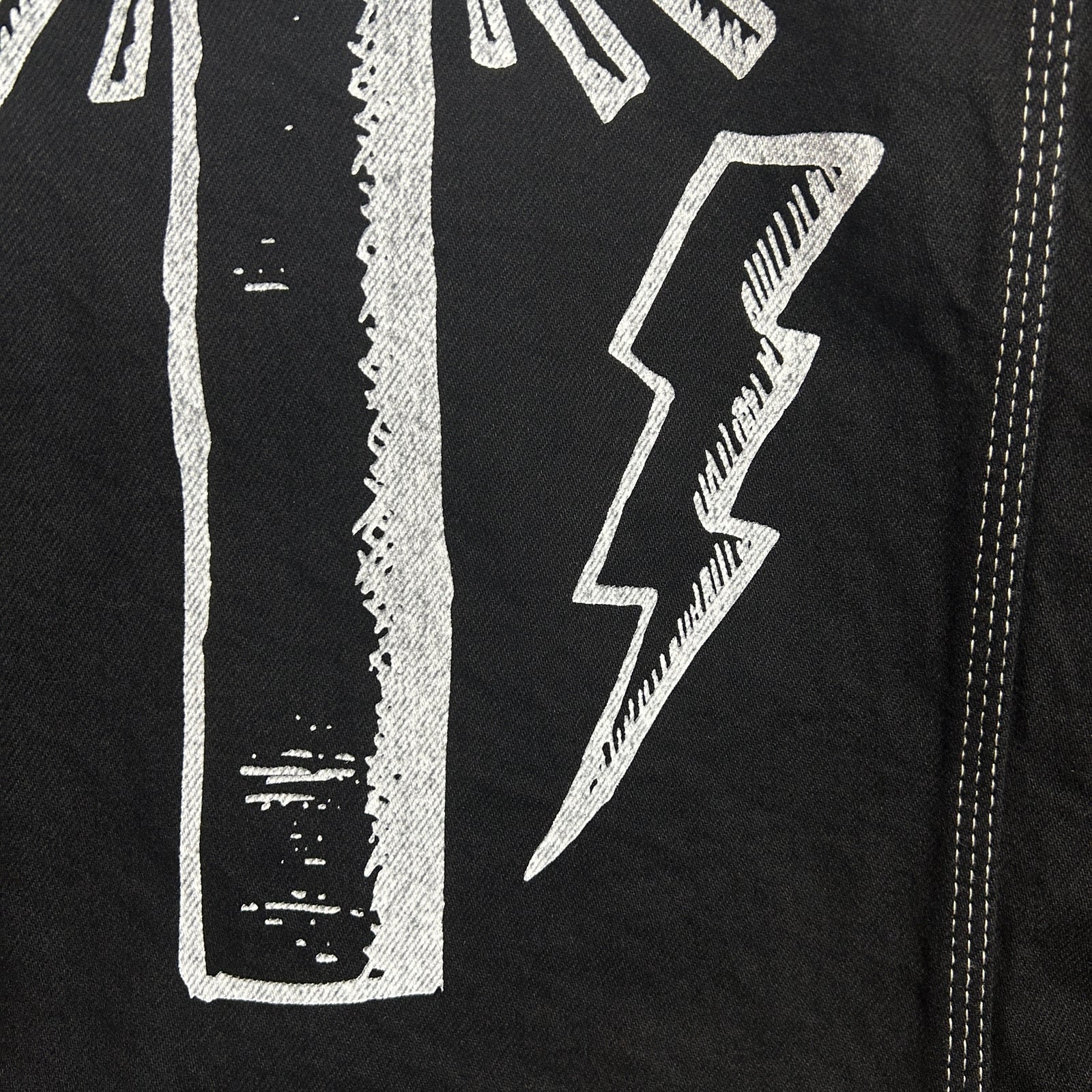 Load image into Gallery viewer, LIMITED EDITION ONE WASH DENIM JACKET / BLACK*BLACK
