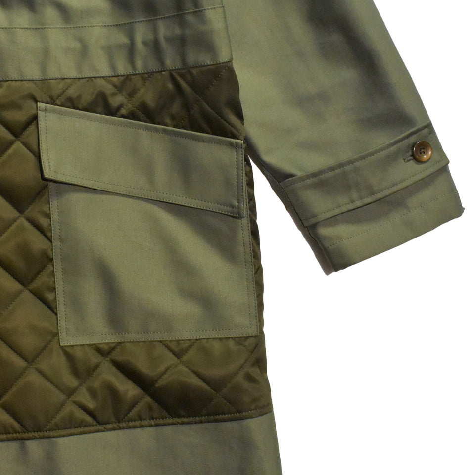 画像をギャラリービューアに読み込む, WOMEN FUR MODS COAT / KHAKI