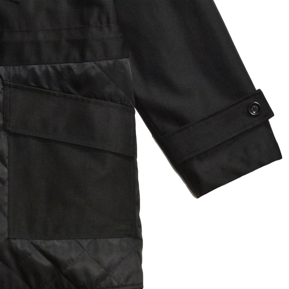 画像をギャラリービューアに読み込む, WOMEN FUR MODS COAT / BLACK