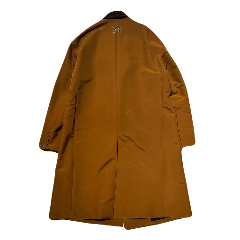 将图片加载到图库查看器,N/C CLOTH PEACH SKIN COAT / BEIGE