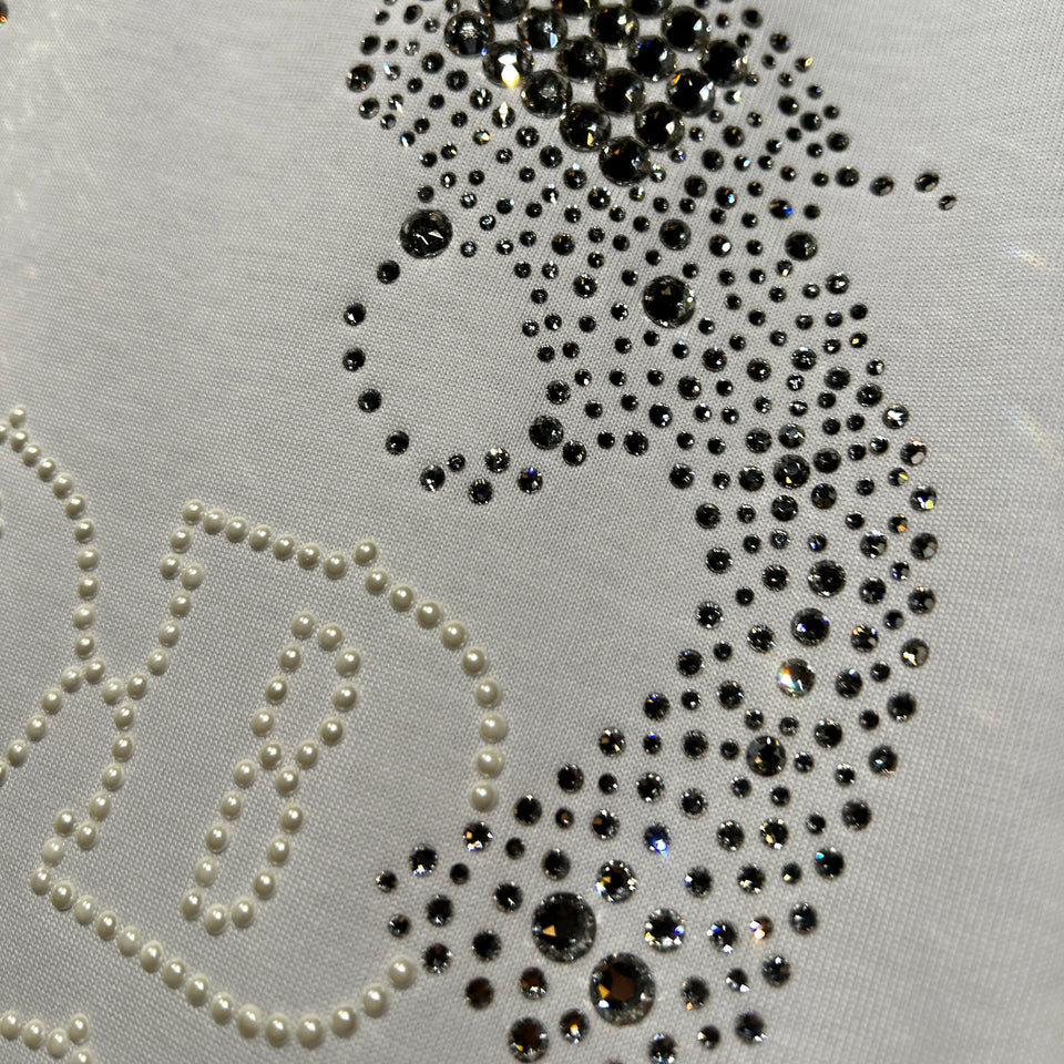 将图片加载到图库查看器,CRYSTAL CROSSGUN GOD BLESS T / WHITE