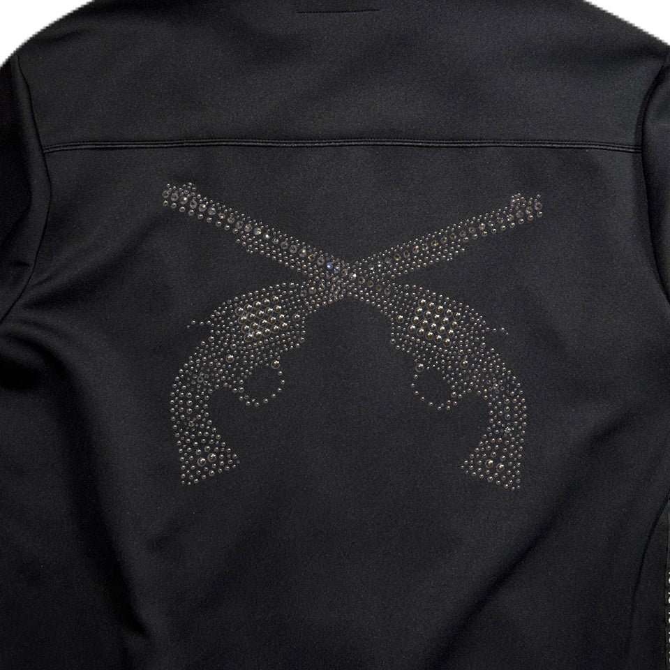 Load image into Gallery viewer, SIDELINE HOODIE CROSSGUNS / BLACK