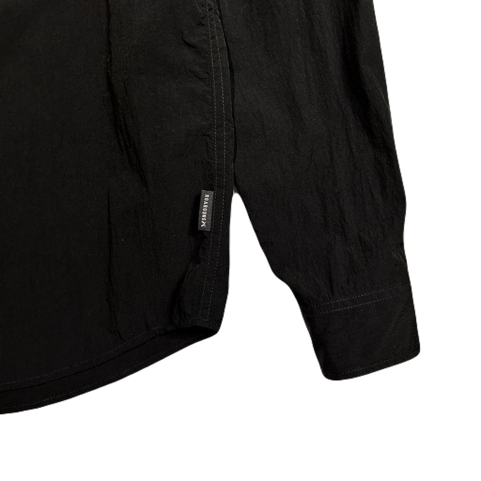 Load image into Gallery viewer, NYLON WESTERN SHIRT CROSSGUN  / BLACK
