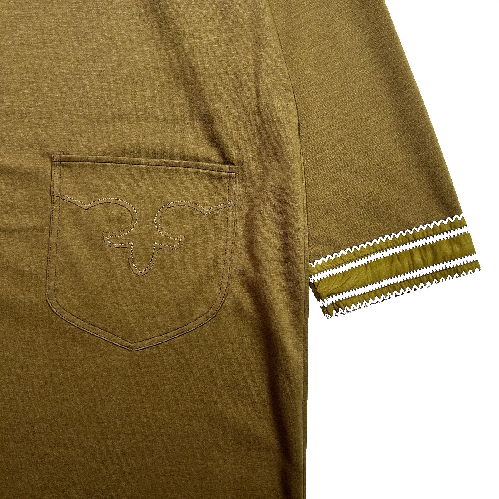 画像をギャラリービューアに読み込む, WOMENS CARDBORD WESTERN DRESS  / KHAKI