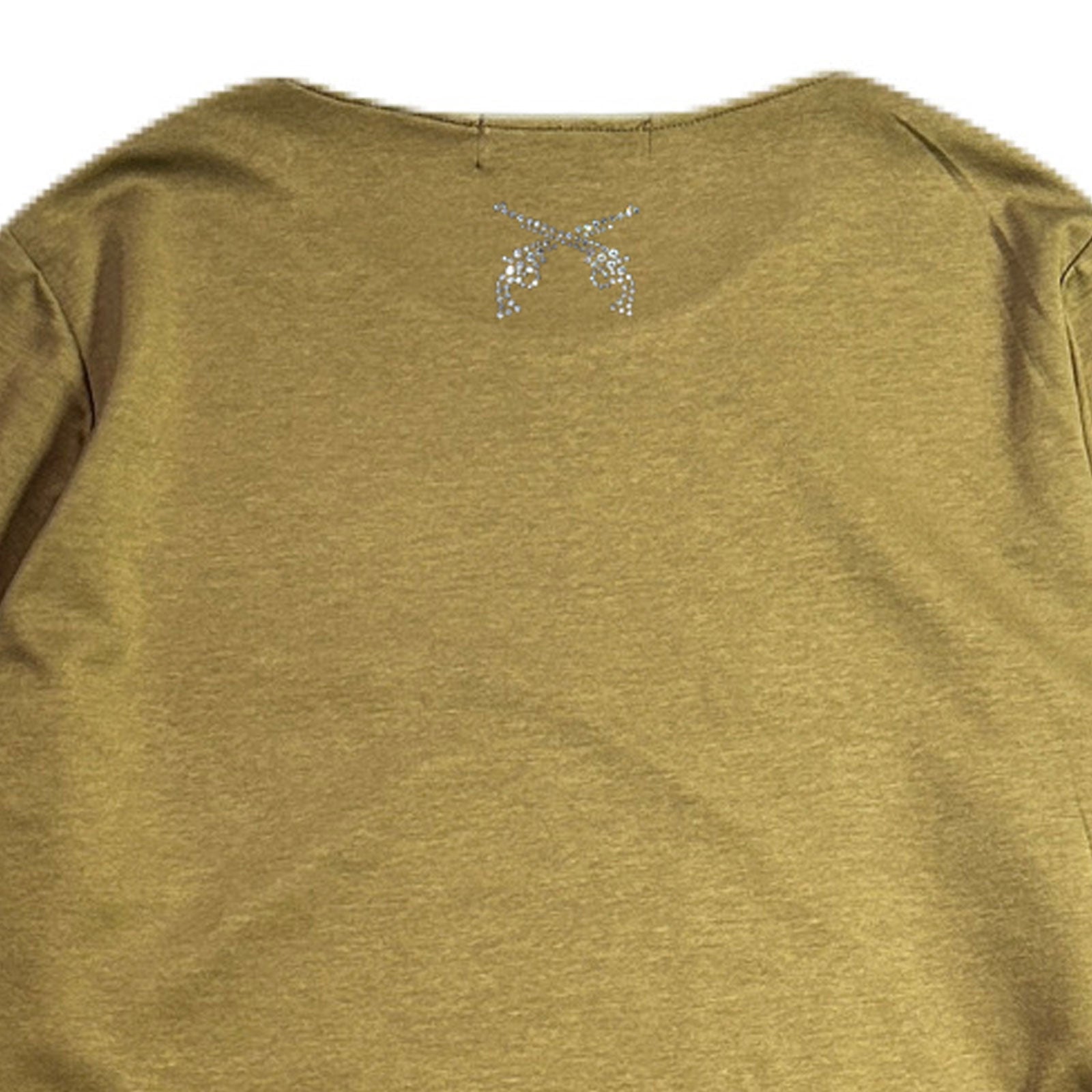 画像をギャラリービューアに読み込む, WOMENS CARDBORD WESTERN DRESS  / KHAKI