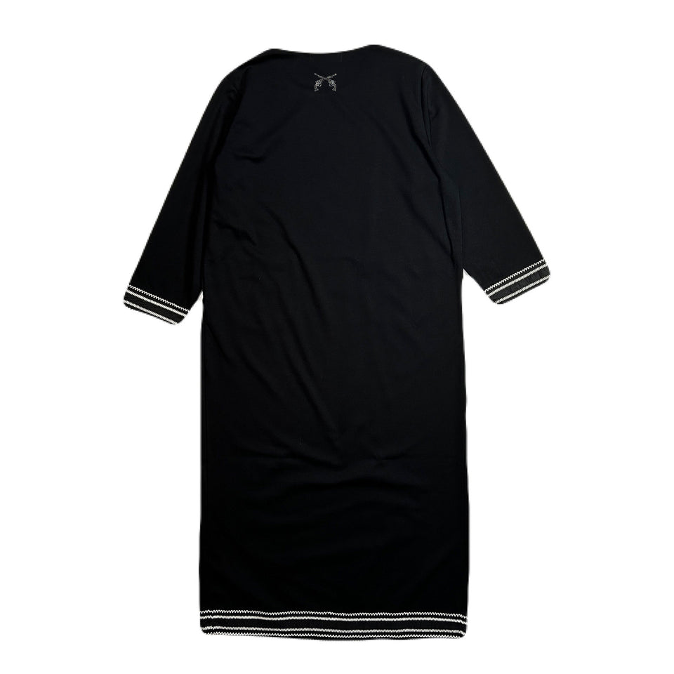 画像をギャラリービューアに読み込む, WOMENS CARDBORD WESTERN DRESS  / BLACK