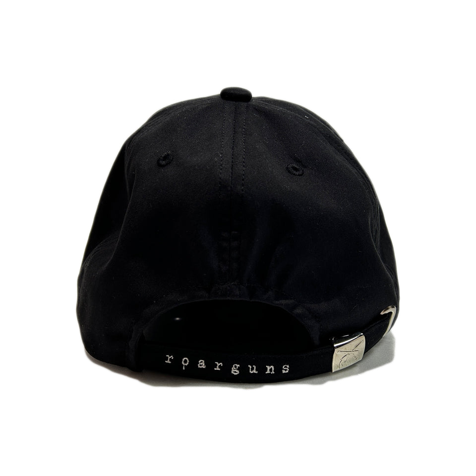 Load image into Gallery viewer, CROSSGUN CUT CRYSTAL BB CAP / BLACK*SILVER SHADE