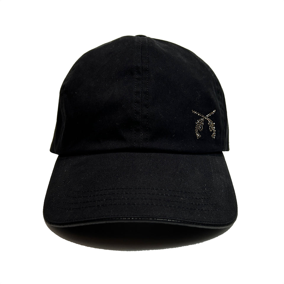 将图片加载到图库查看器,CROSSGUN CRYSTAL BB CAP / BLACK*GOLD