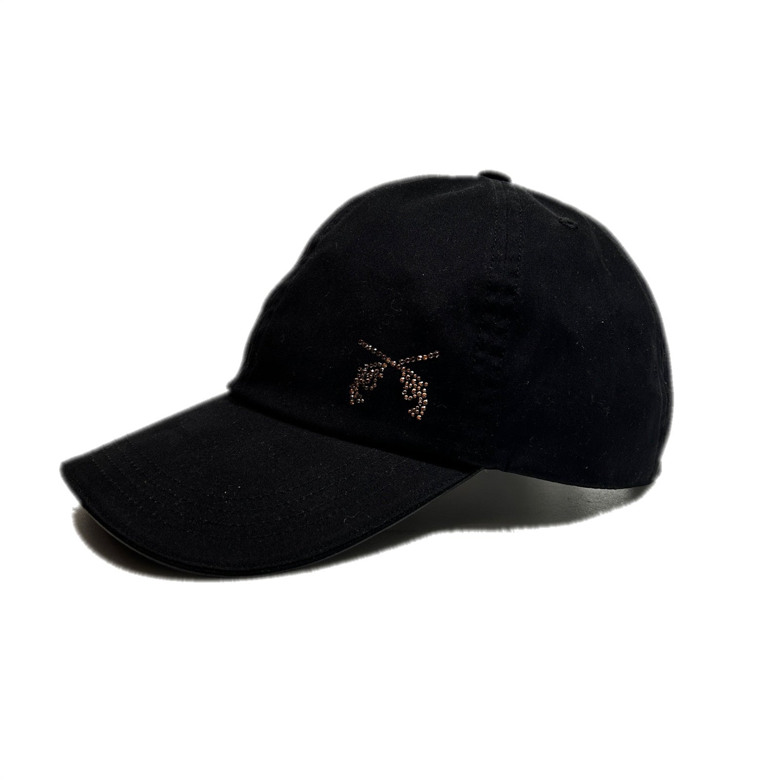 将图片加载到图库查看器,CROSSGUN CRYSTAL BB CAP / BLACK*GOLD