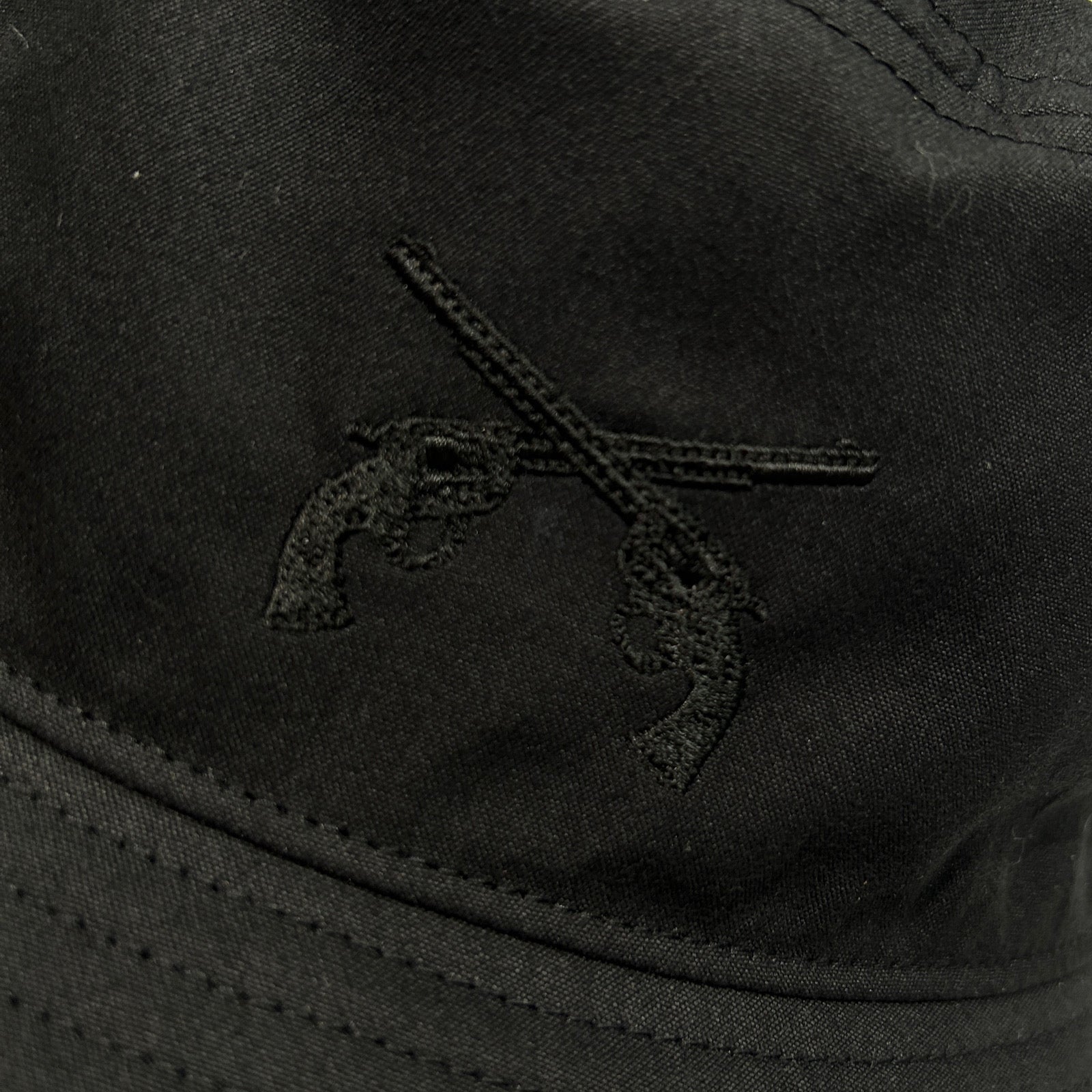 画像をギャラリービューアに読み込む, CROSSGUN EMBROIDERY HAT / BLACK