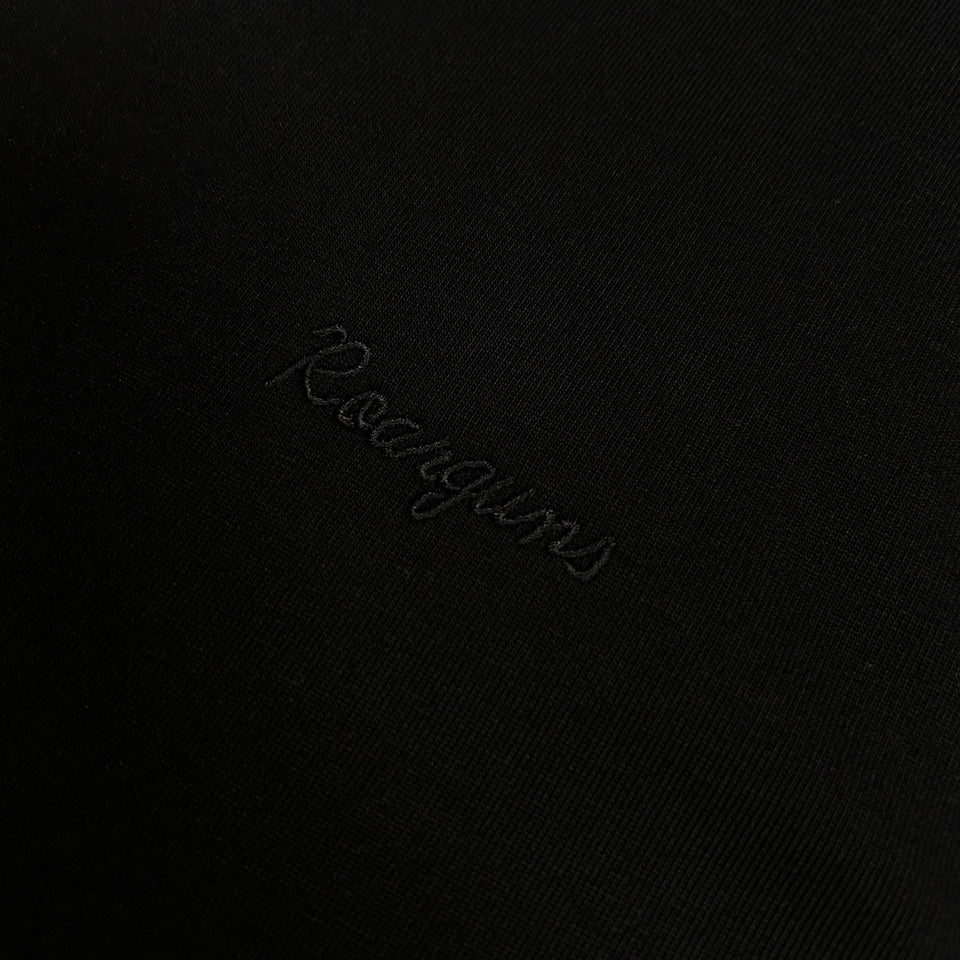 Load image into Gallery viewer, WOMENS SIDE LINE TAPE T-SHIRT / BLACK