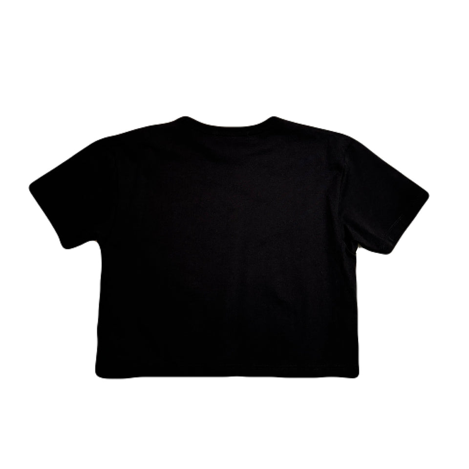 Load image into Gallery viewer, WOMENS SIDE LINE TAPE T-SHIRT / BLACK