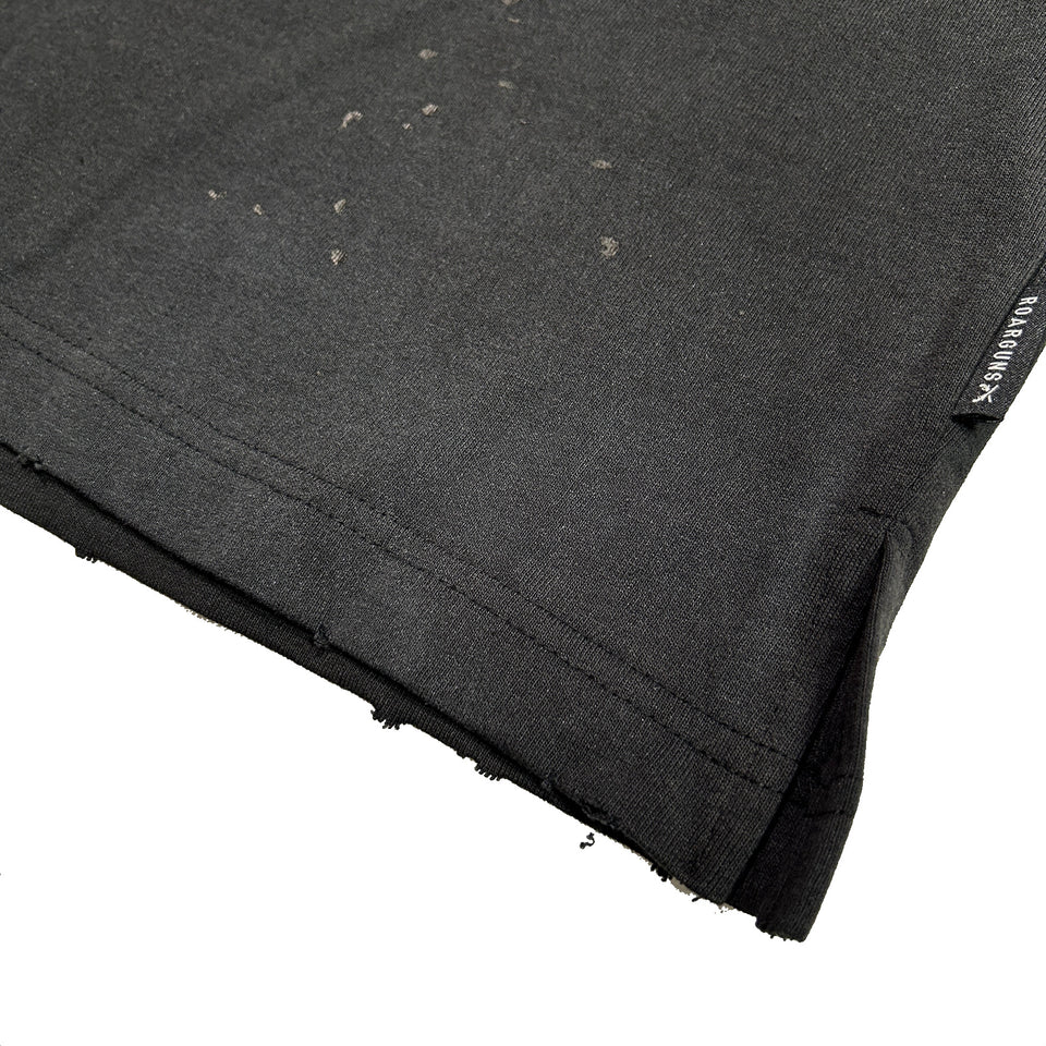 Load image into Gallery viewer, CROSSGUN METAL T-SHIRT / BLACK