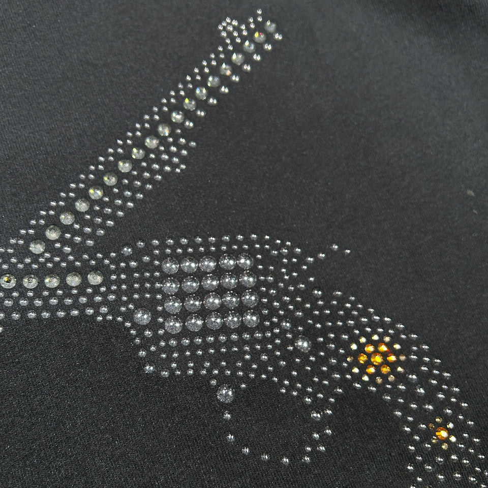 Load image into Gallery viewer, CROSSGUN METAL T-SHIRT / BLACK
