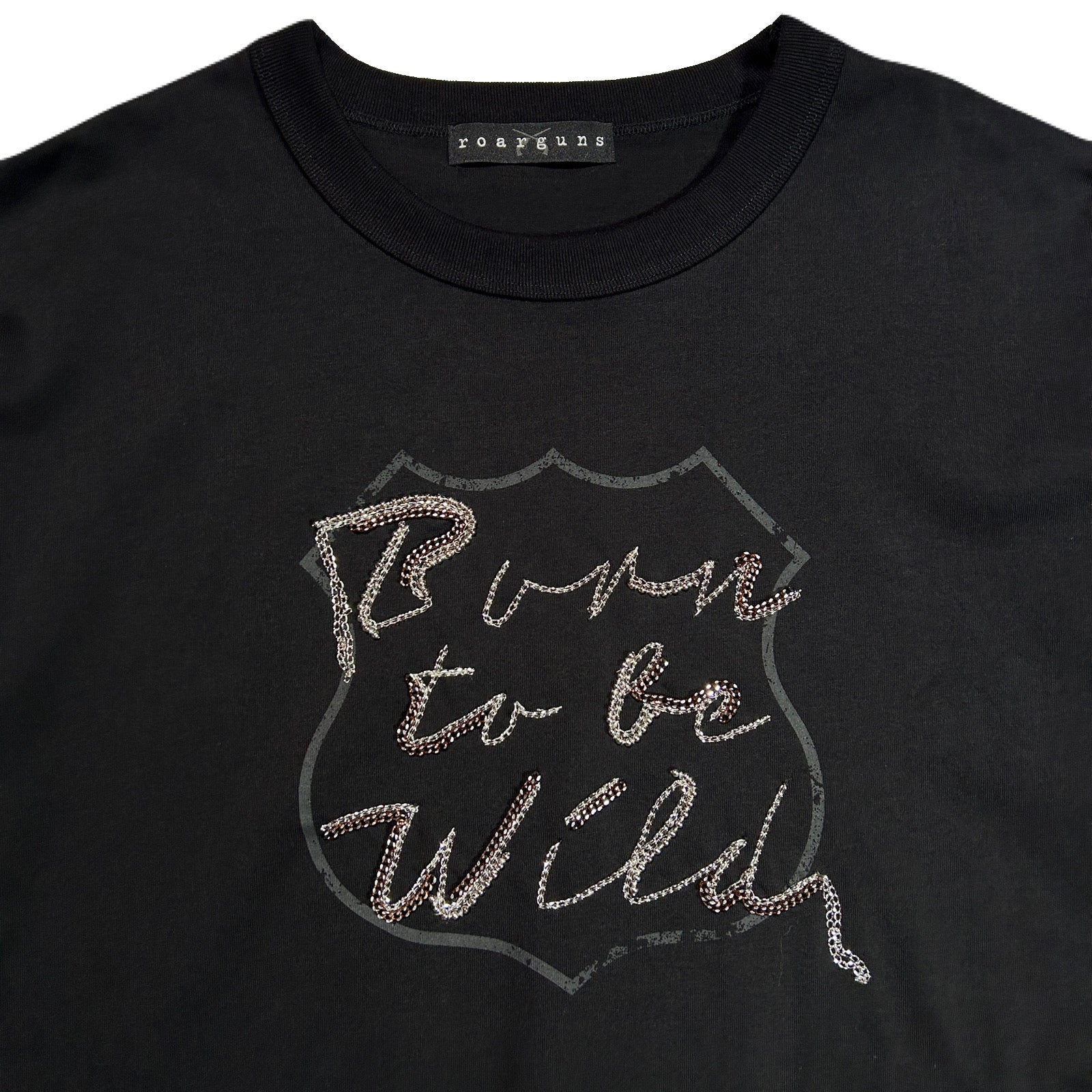 Load image into Gallery viewer, BORN TO BE WILD T-SHIRT / BLACK