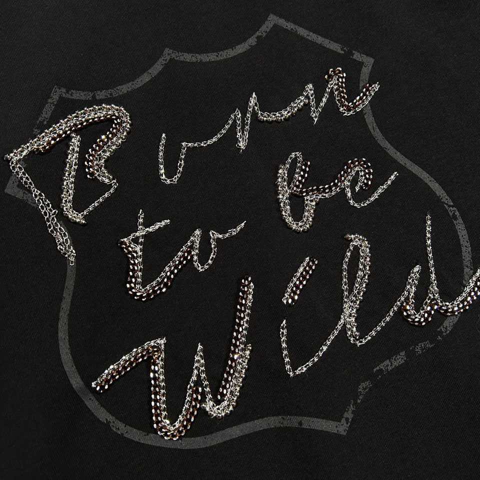 Load image into Gallery viewer, BORN TO BE WILD T-SHIRT / BLACK