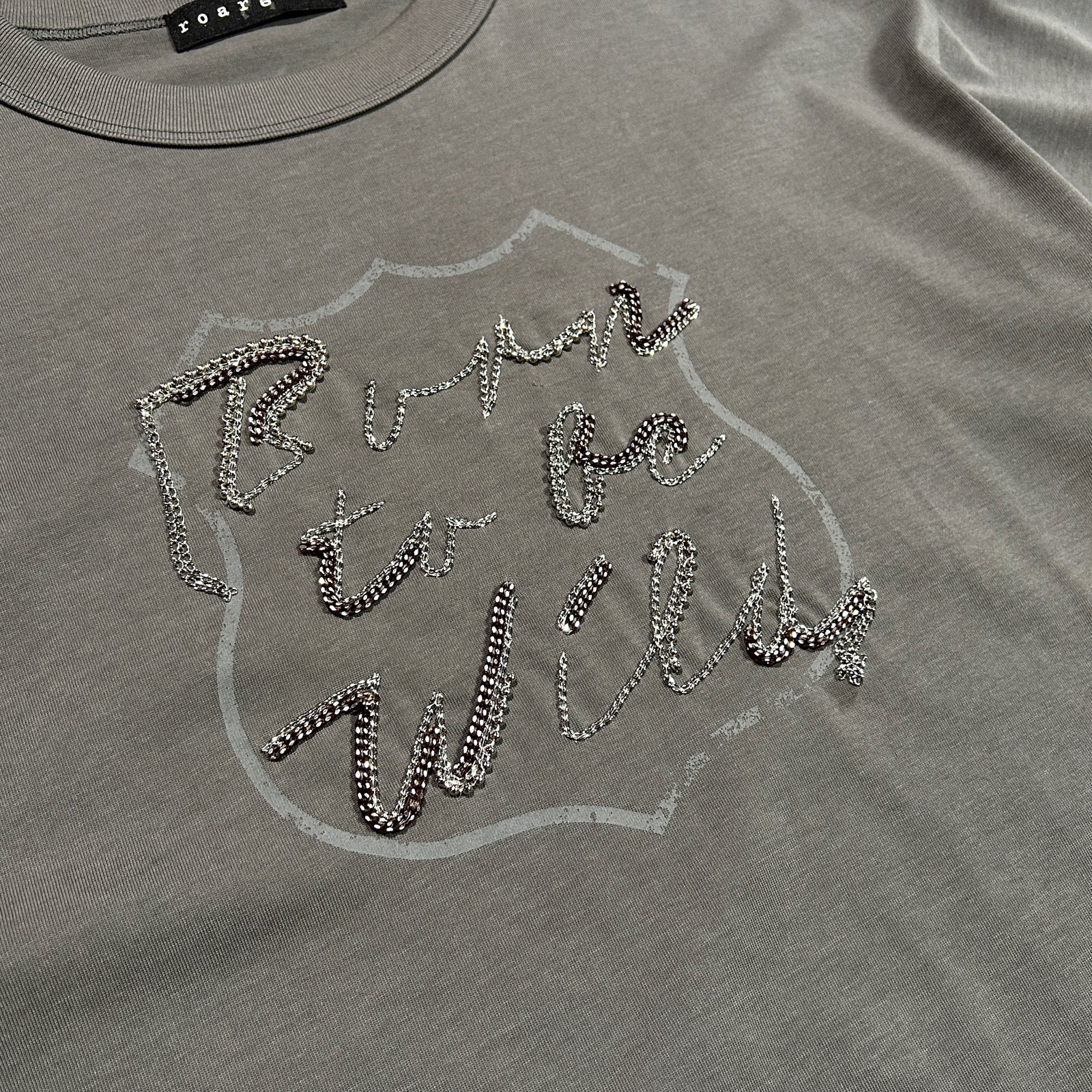 Load image into Gallery viewer, BORN TO BE WILD T-SHIRT / GRAY