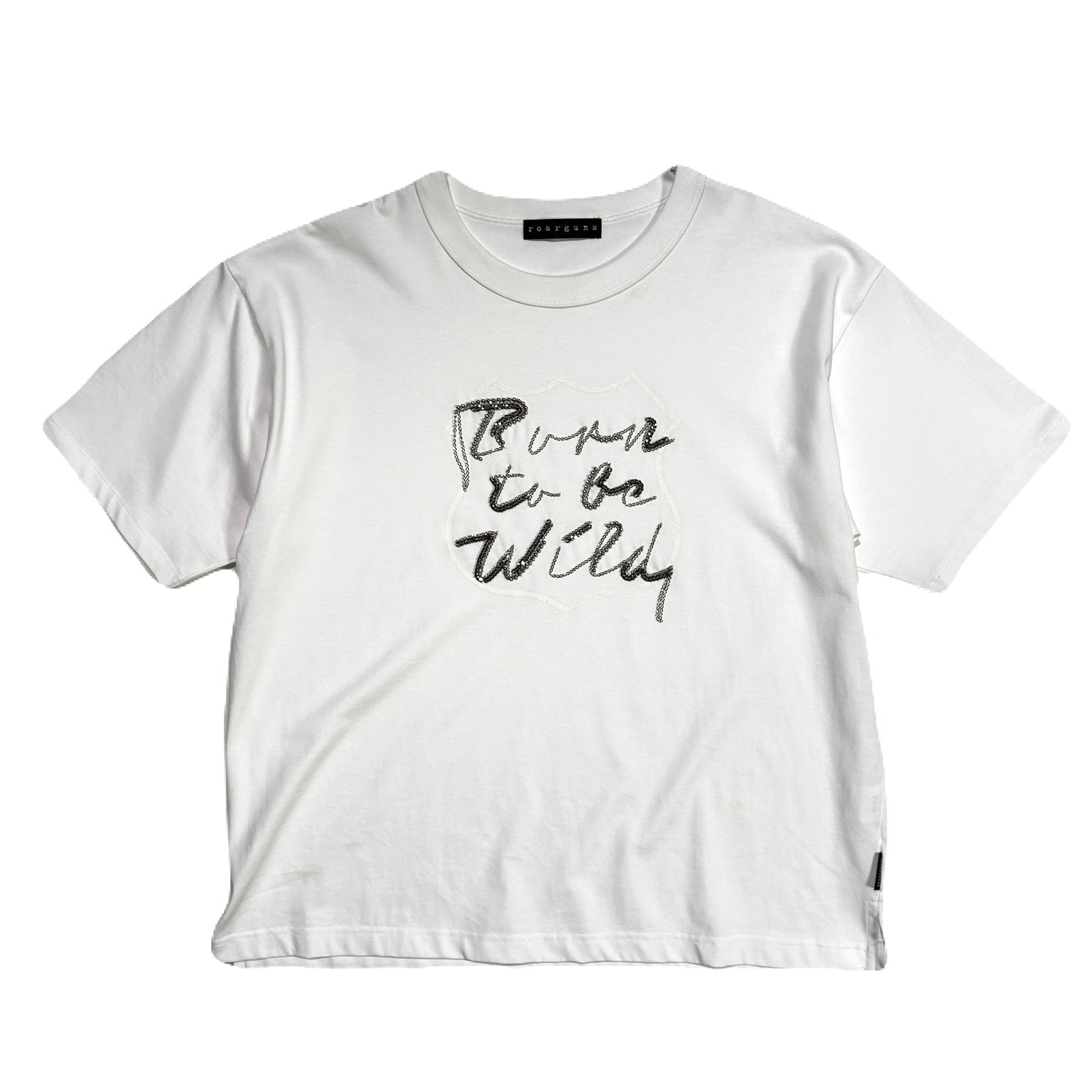 Load image into Gallery viewer, BORN TO BE WILD T-SHIRT / WHITE
