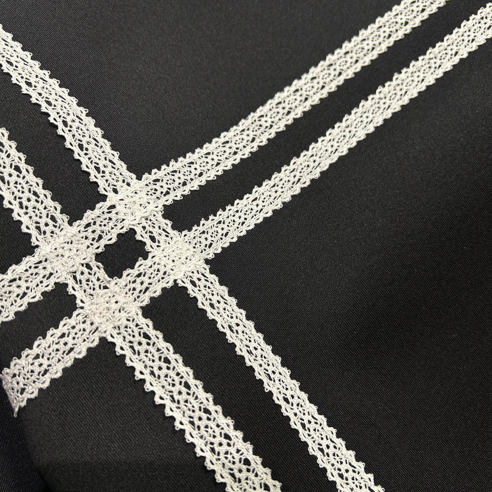 将图片加载到图库查看器,WOMEN CARDBORD JERSEY T / BLACK