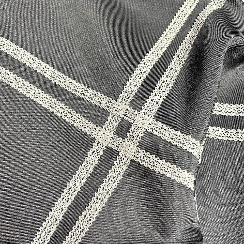 将图片加载到图库查看器,WOMEN CARDBORD JERSEY T / GRAY