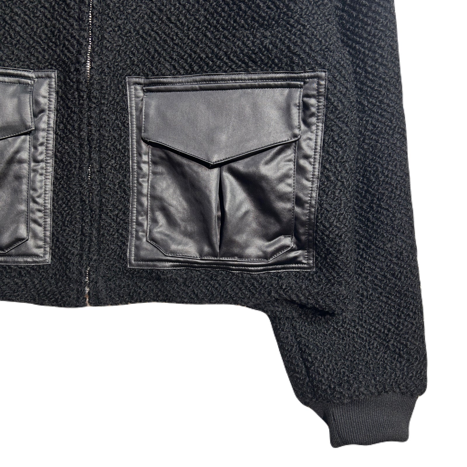 将图片加载到图库查看器,WOMEN ROVING TWEED JACKET / BLACK
