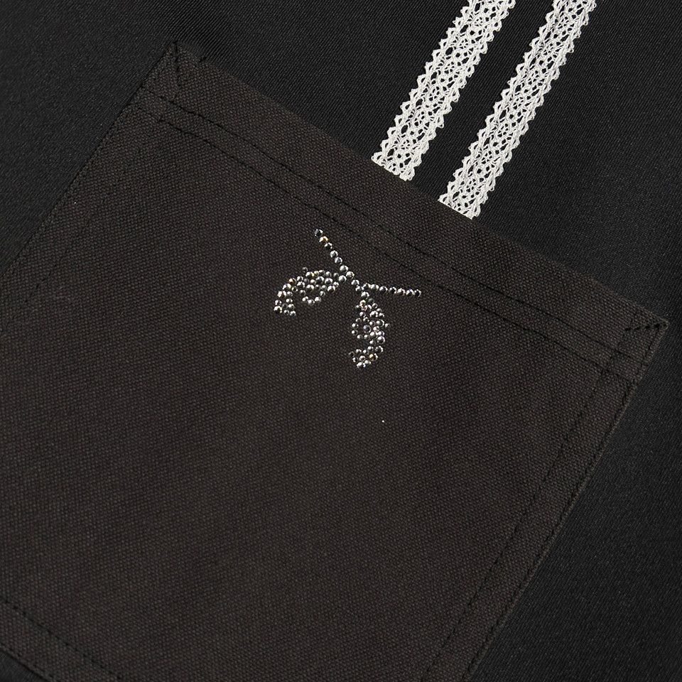 将图片加载到图库查看器,WOMEN CARDBORD JERSEY DRESS / BLACK