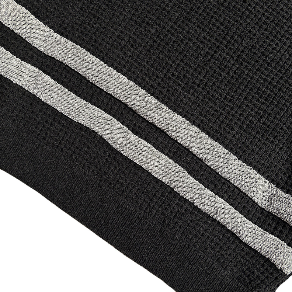 将图片加载到图库查看器,7GG WAFFLE COMMAND SWEATER / BLACK
