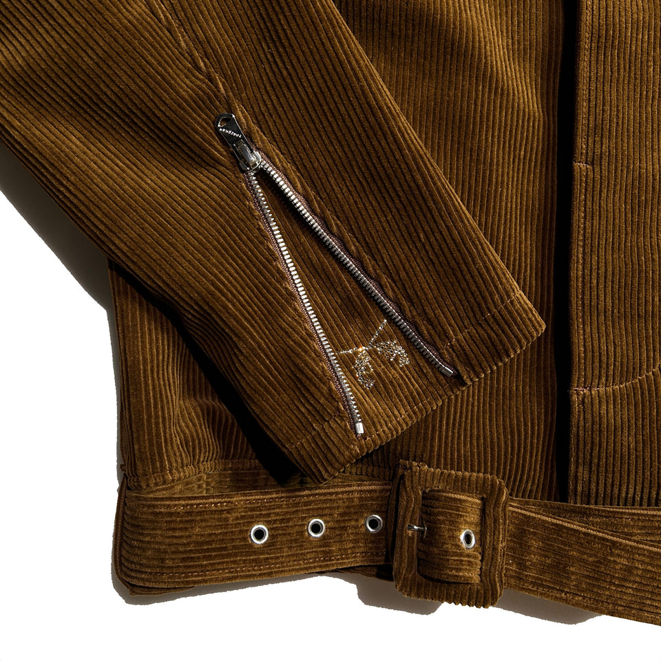 将图片加载到图库查看器,CORDUROY RIDERS JACKET / BROWN