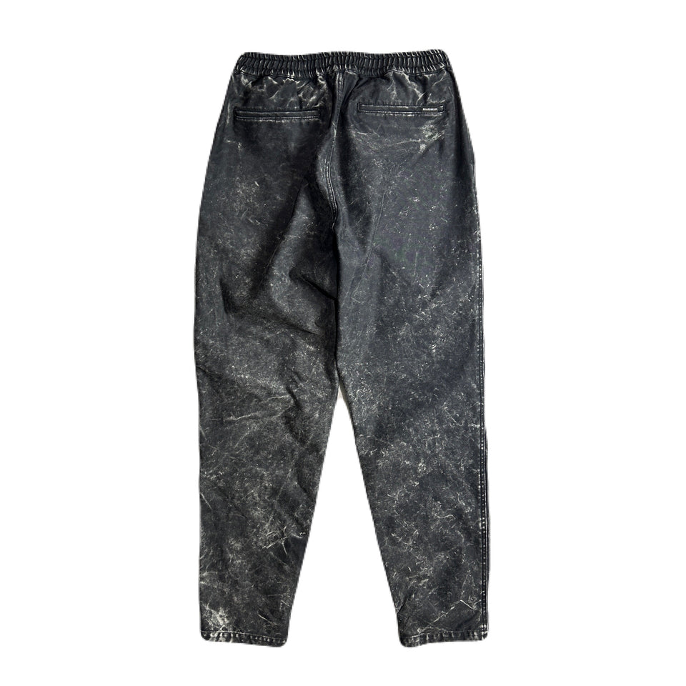 将图片加载到图库查看器,BACK SATIN EASY PANTS / BLACK