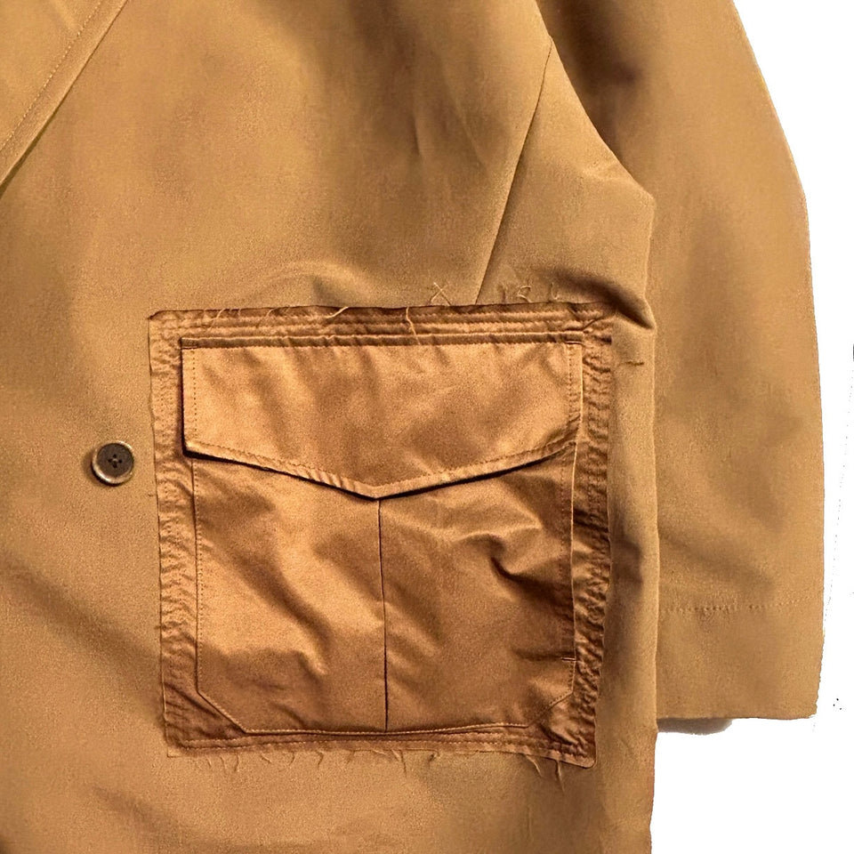 将图片加载到图库查看器,N/C CLOTH PEACH SKIN COAT / BEIGE