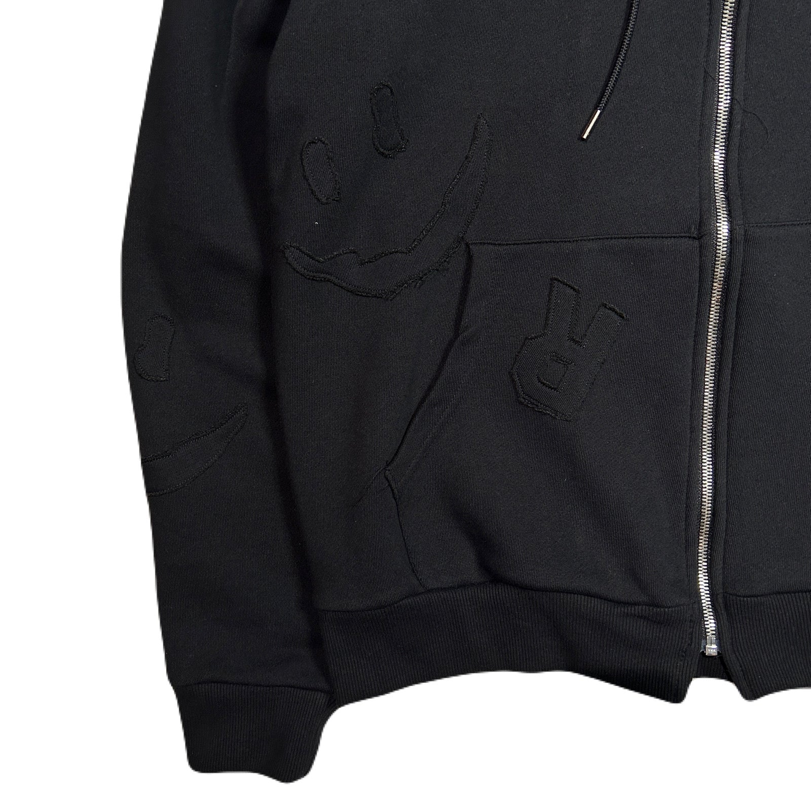Load image into Gallery viewer, MIX EMBROIDERY PATCH HOODIE / BLACK