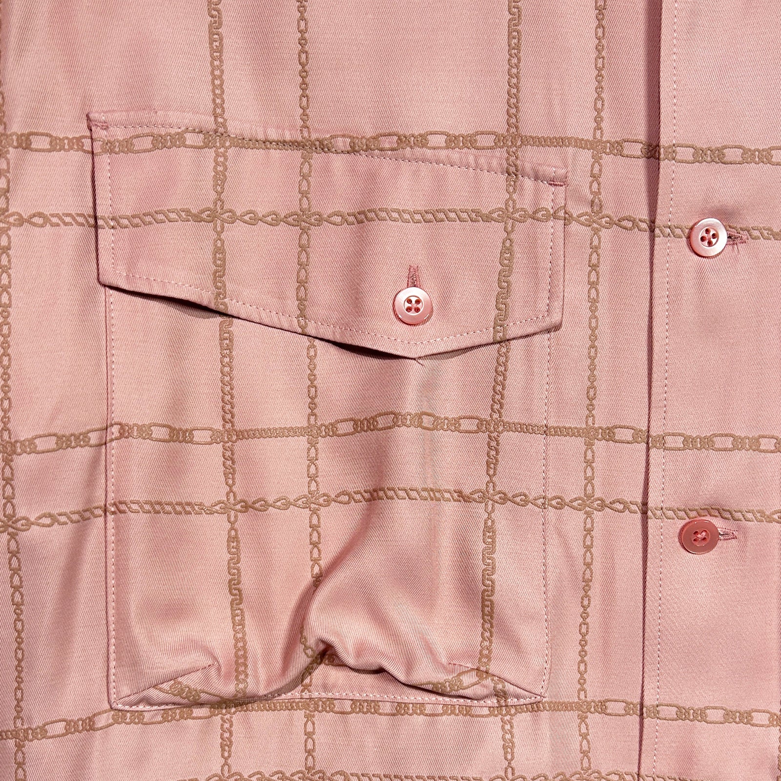 将图片加载到图库查看器,CHAIN CHECK SHIRT / PINK