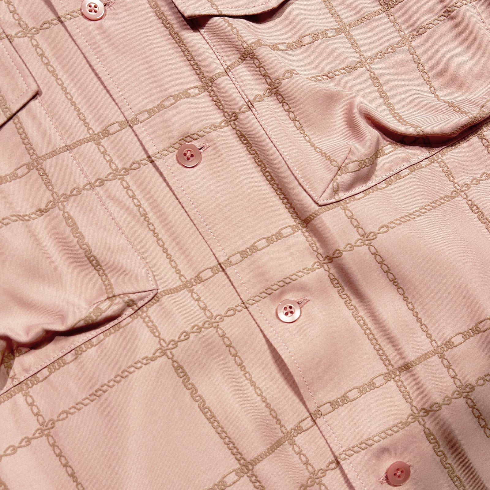 将图片加载到图库查看器,CHAIN CHECK SHIRT / PINK