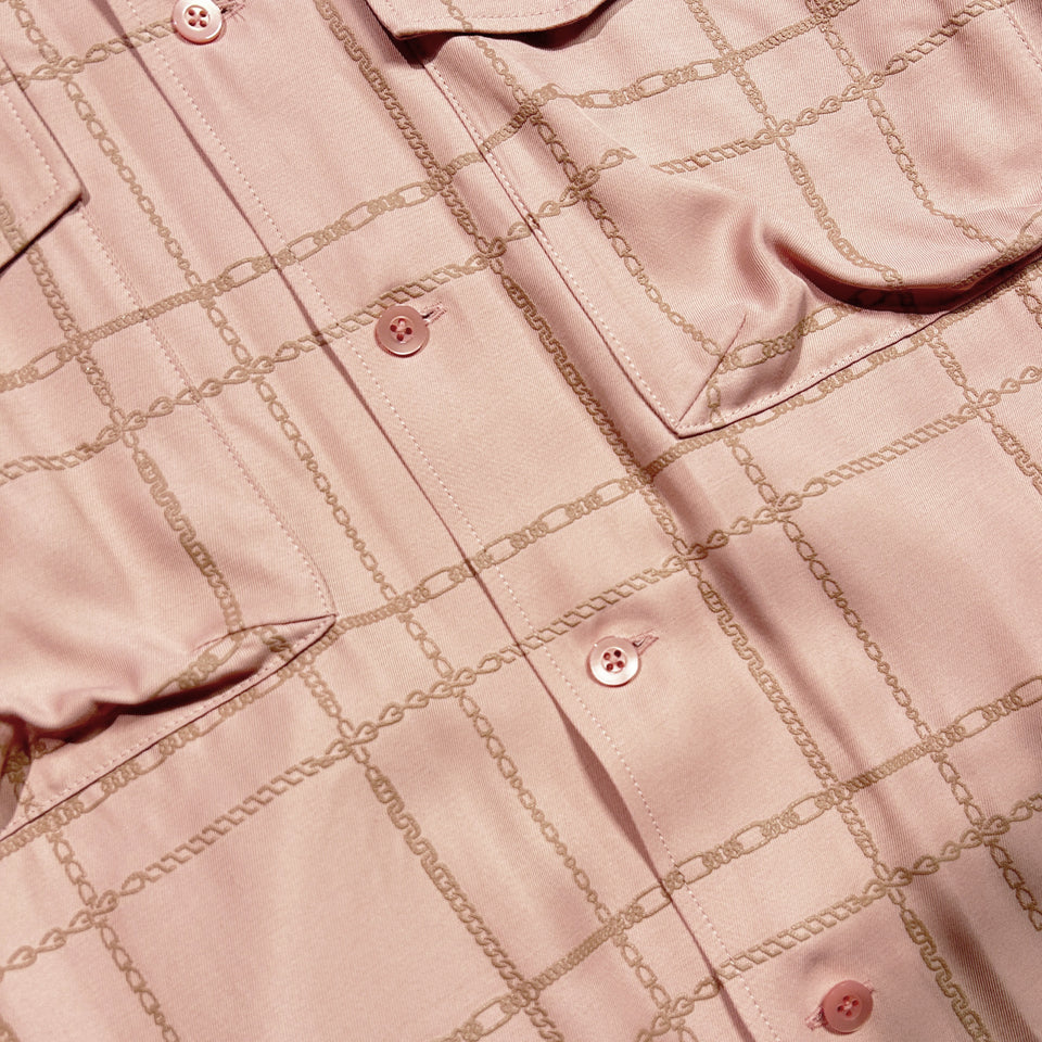 将图片加载到图库查看器,CHAIN CHECK SHIRT / PINK