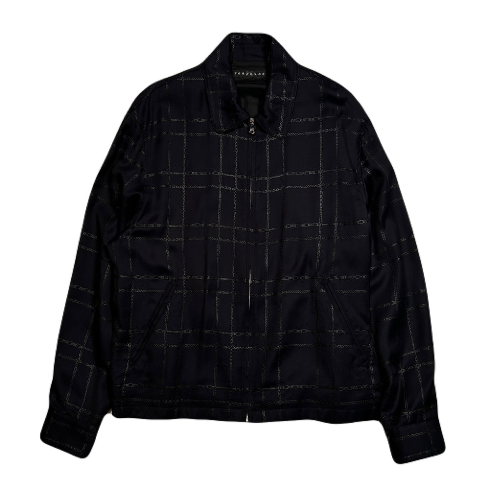Load image into Gallery viewer, CHAIN CHECK JACKET / BLACK