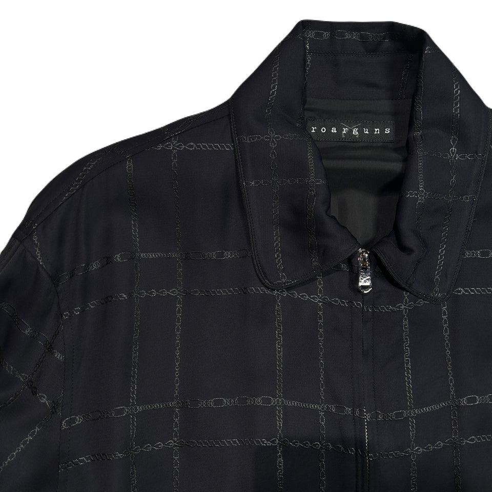 Load image into Gallery viewer, CHAIN CHECK JACKET / BLACK