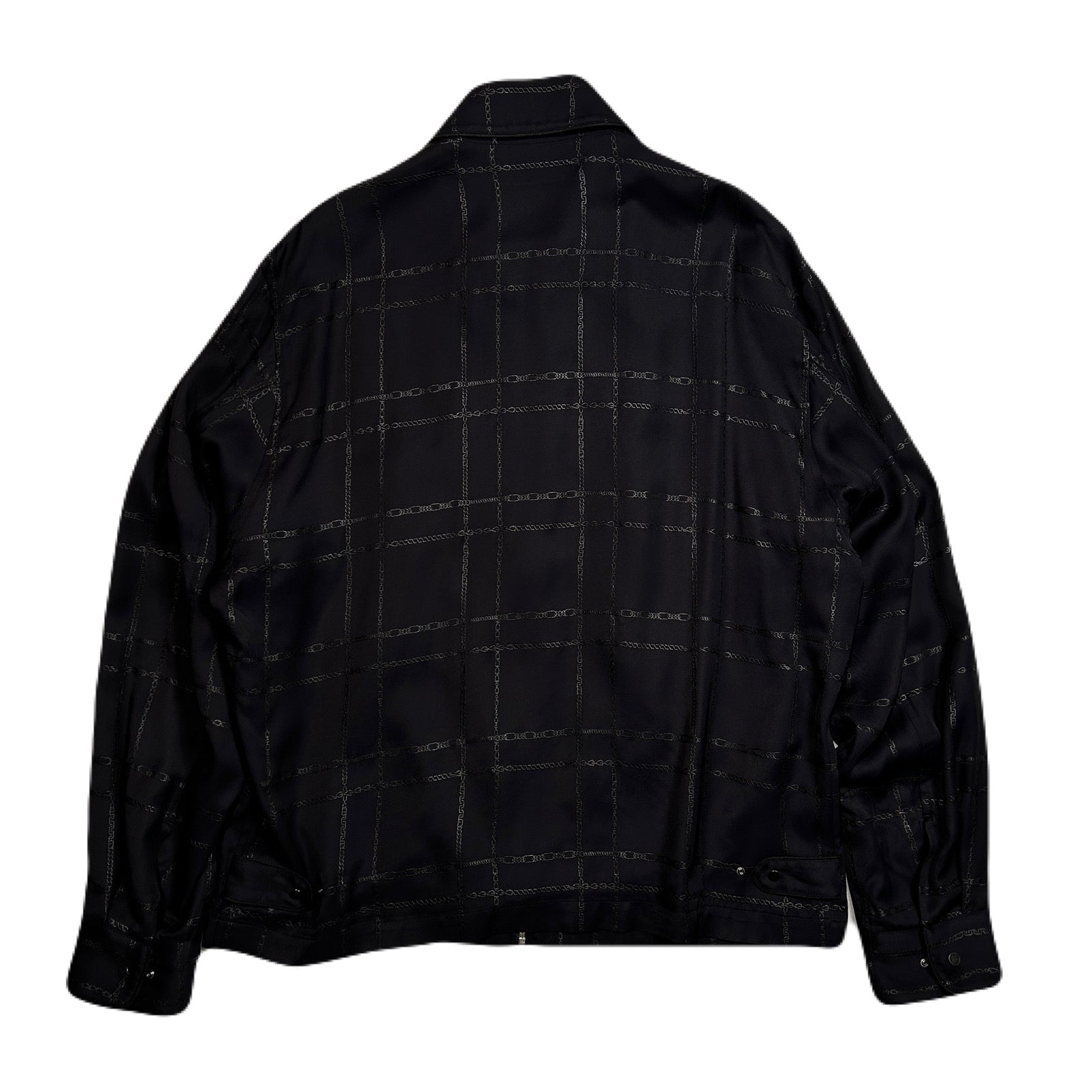 Load image into Gallery viewer, CHAIN CHECK JACKET / BLACK