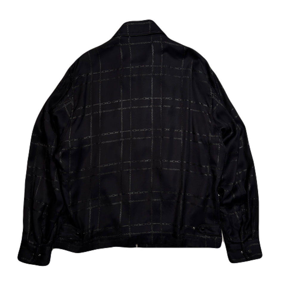 Load image into Gallery viewer, CHAIN CHECK JACKET / BLACK