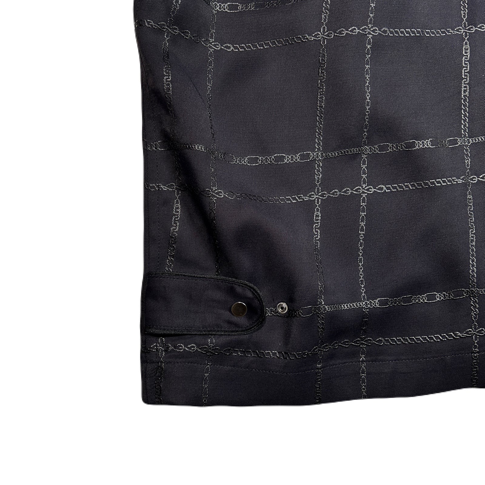 Load image into Gallery viewer, CHAIN CHECK JACKET / BLACK