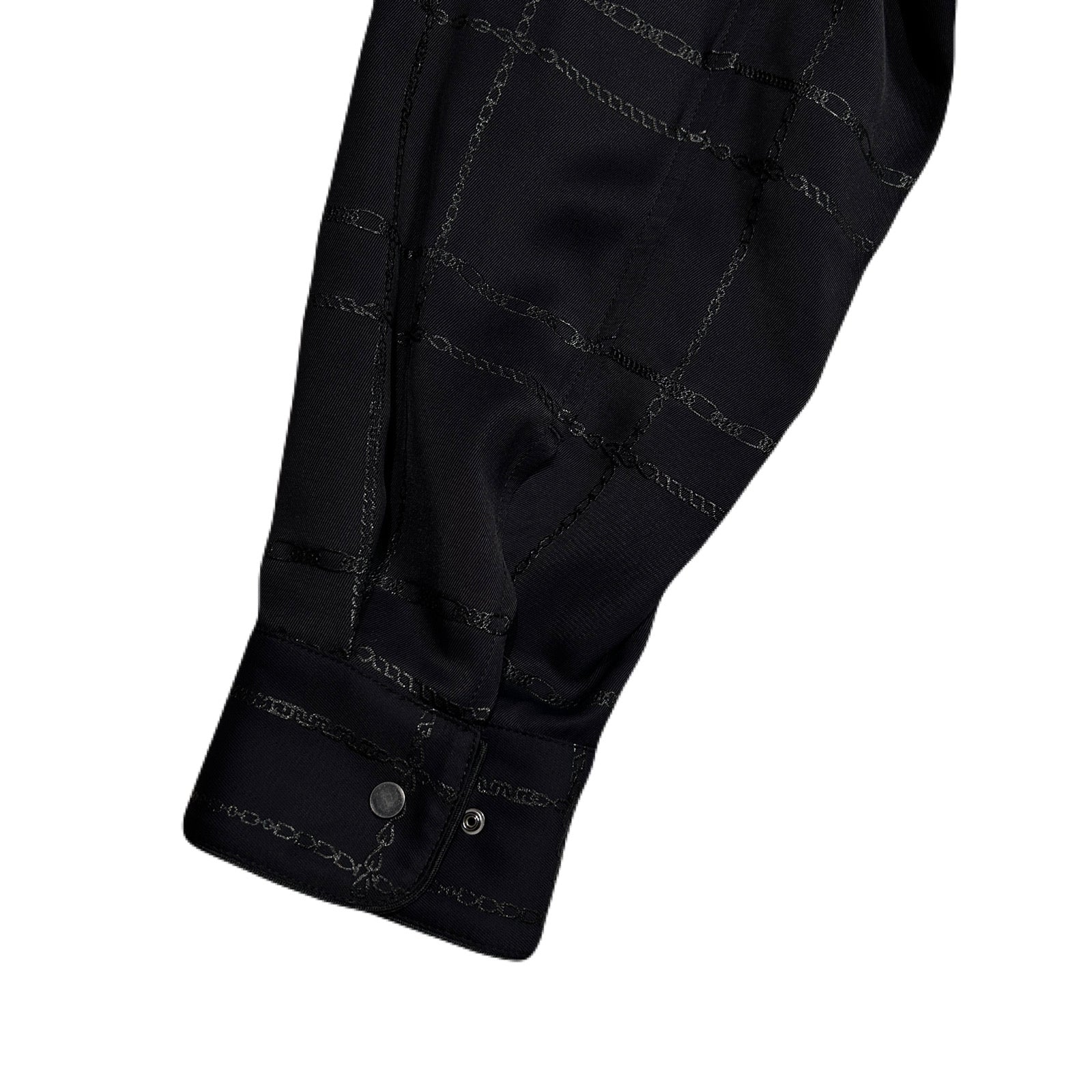 Load image into Gallery viewer, CHAIN CHECK JACKET / BLACK