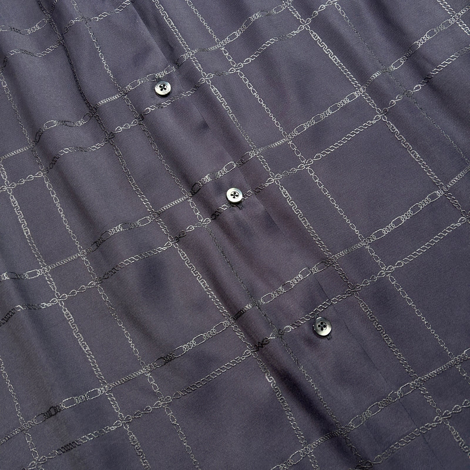 画像をギャラリービューアに読み込む, WOMENS CHAIN CHECK DRESS / BLACK