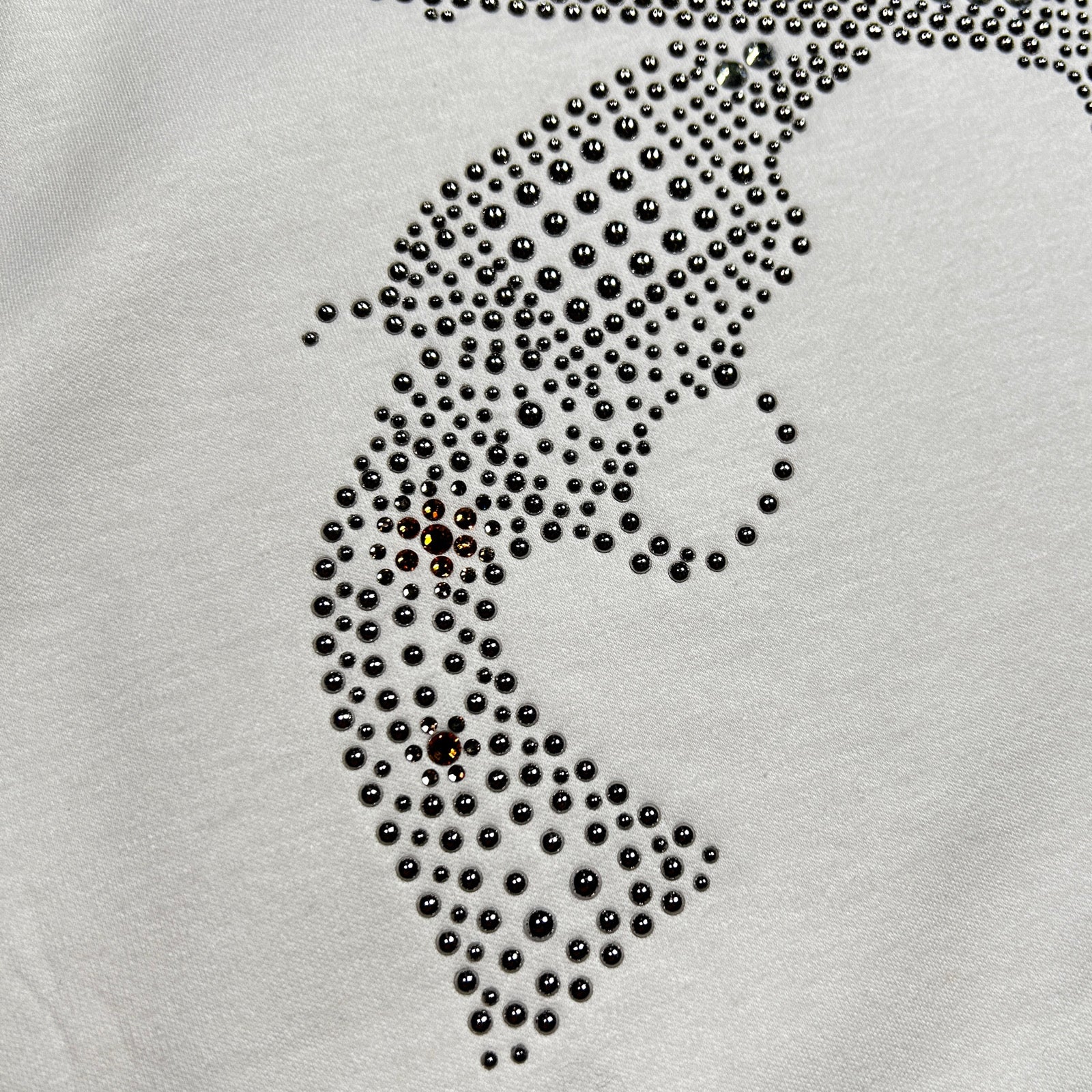Load image into Gallery viewer, WOMENS CROSSGUN METAL T-SHIRT / WHITE