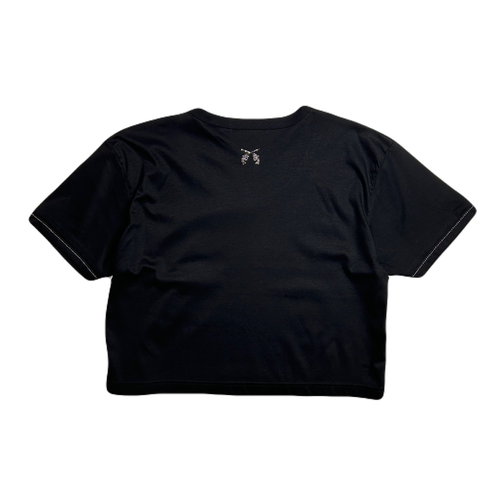 Load image into Gallery viewer, WOMENS BALL CHAIN T-SHIRT / BLACK