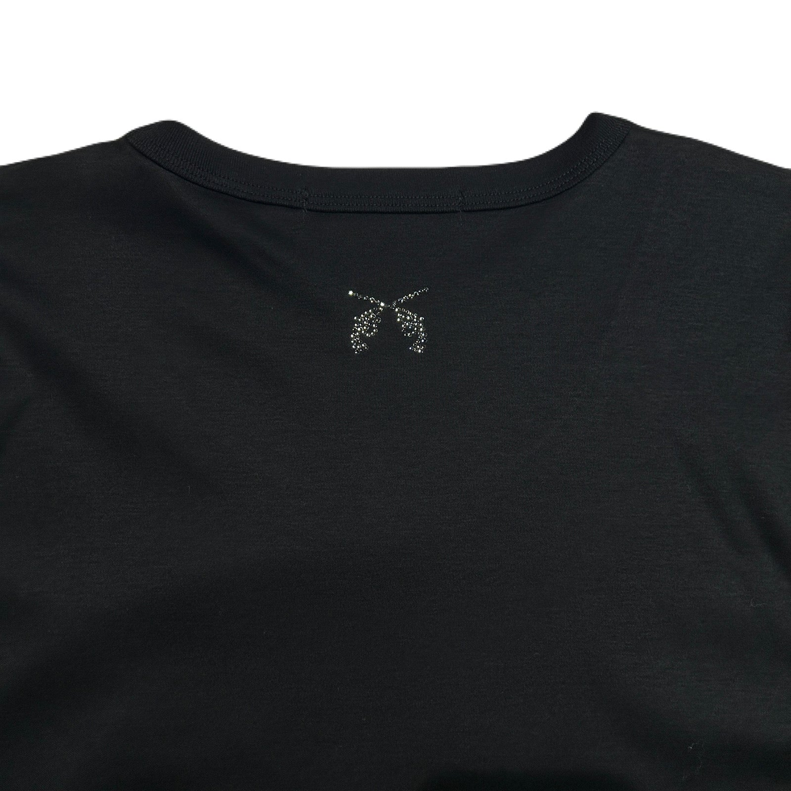 Load image into Gallery viewer, WOMENS BALL CHAIN T-SHIRT / BLACK