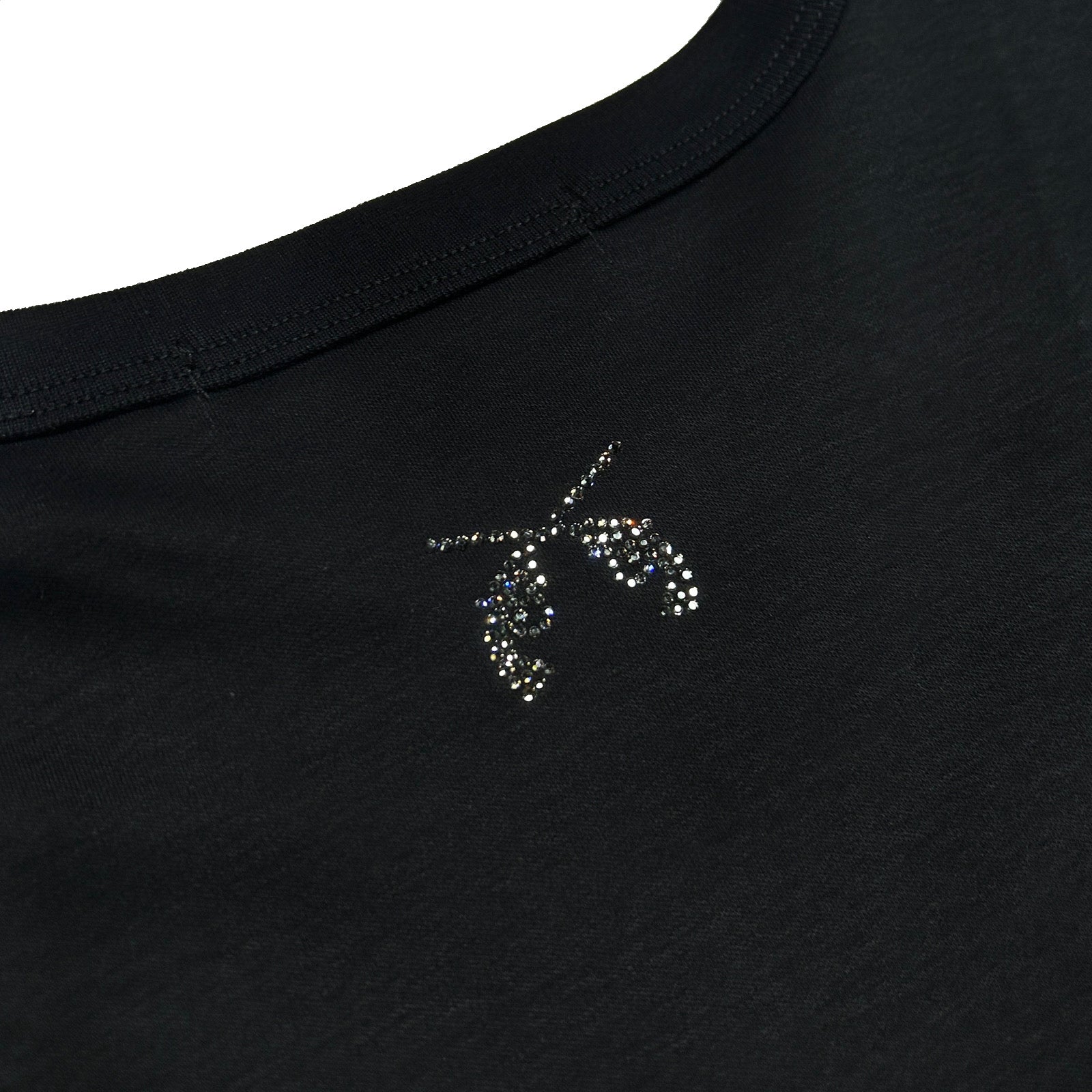 Load image into Gallery viewer, WOMENS BALL CHAIN T-SHIRT / BLACK