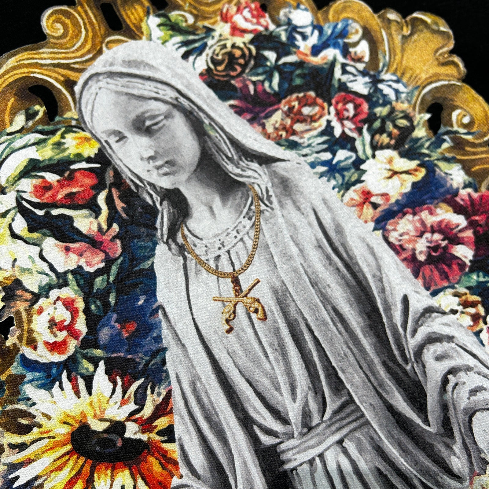 Load image into Gallery viewer, WOMENS MARIA INKJET T-SHIRT / BLACK