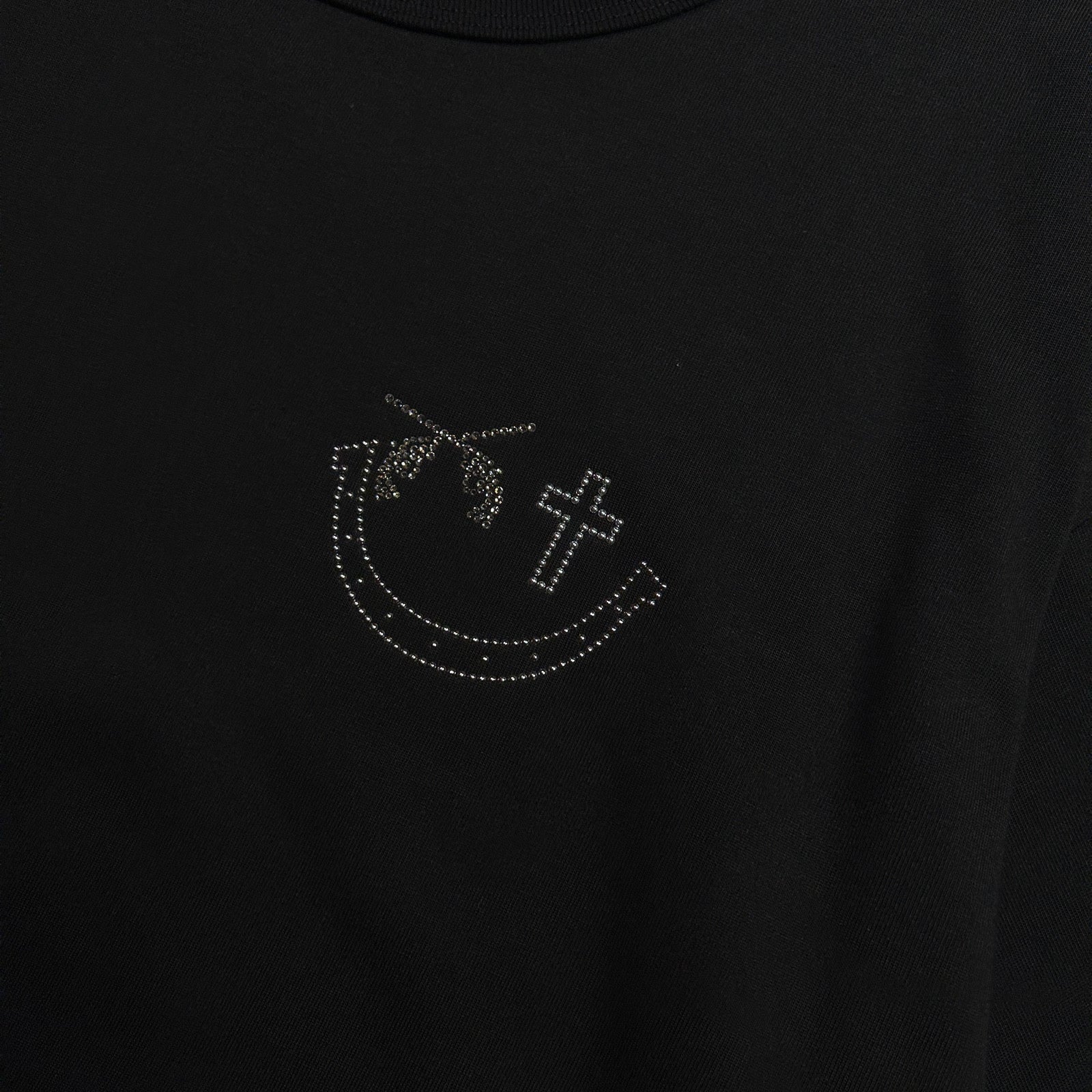 画像をギャラリービューアに読み込む, CROSSGUN FACE T-SHIRT / BLACK